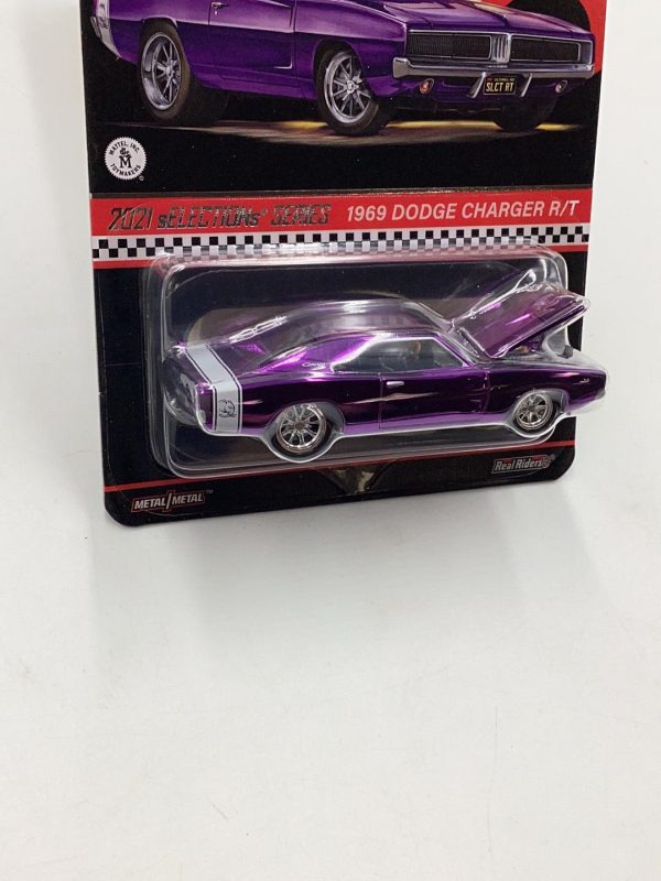 2021 hot wheels redline club RLC selection series 1969 Dodge Charger R T real riders with protector Sale