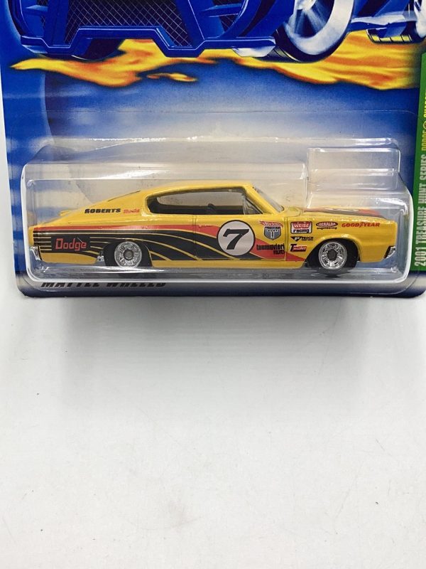 2001 Hot Wheels Treasure Hunt #8 Dodge Charger Real riders 62B on Sale