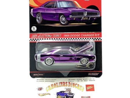 2021 hot wheels redline club RLC selection series 1969 Dodge Charger R T real riders with protector Sale