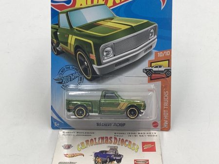 2019 hot wheels super treasure hunt #207 69 Chevy Pickup W Protector For Discount