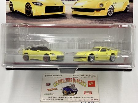 Hot wheels car culture team 2 pack target exclusive Nissan Z Proto Nissan Fairlady Z 282D For Discount