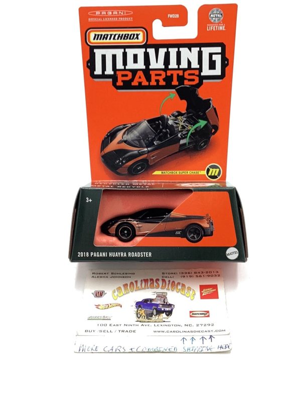 2024 Matchbox Moving Parts Super Chase 2018 Pagani Huayra Roadster Discount