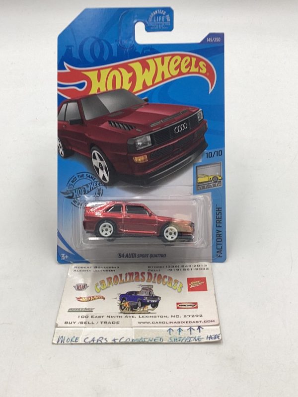 2020 hot wheels super treasure hunt 84 Audi sport quattro W Protector Online