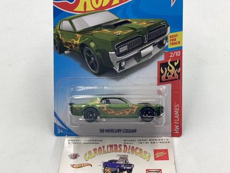 2019 hot wheels super treasure hunt #164 68 Mercury Cougar W Protector Cheap