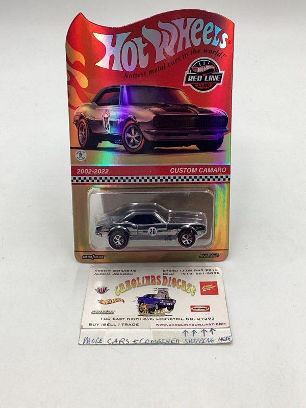 2022 Hot Wheels RLC Custom Camaro Chase Card Online Sale