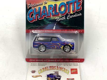 Hot wheels 22nd annual collectors Nationals 70 Chevy Blazer #797 6200 with protector Discount