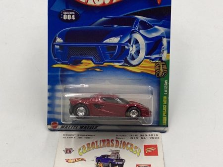 2002 Hot Wheels Treasure Hunt  #4 Lotus Project M250 rubber tires W protector 63B Sale