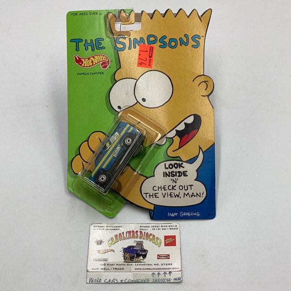 Hot wheels The Simpsons Homers Nuclear Waste Van Fashion