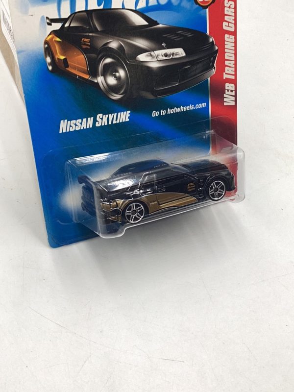 2008 Hot Wheels Web Trading Cars Nissan Skyline 05 24 on Sale