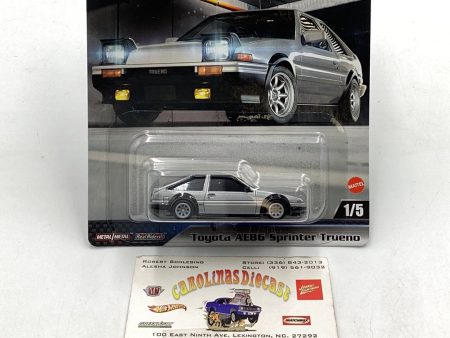 2023 Hot Wheels Car Culture Fast & Furious #1 Toyota AE86 Sprinter Trueno 250E Cheap