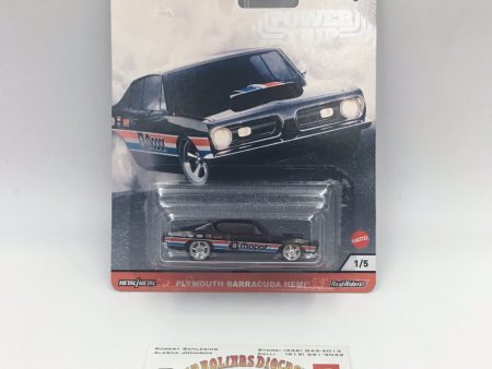 Hot wheels car culture Power Trip 1 5 Plymouth Barracuda Hemi #1 263B Online Sale