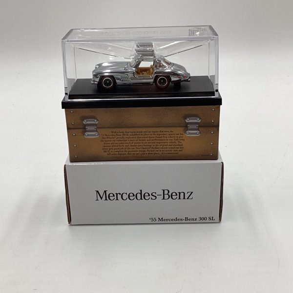 2021 Hot Wheels RLC ‘55 Mercedes Benz 300SL Chrome 04302 20000 Supply