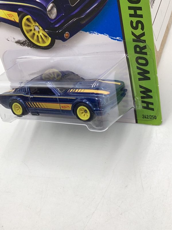 2015 hot wheels super treasure hunt #242 65 Mustang 2+2 Fastback W Protector Online