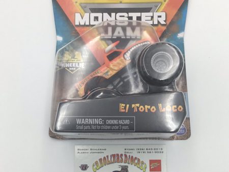 2021 monster jam Series 21 El Toro Loco wheelie bar 125C Fashion