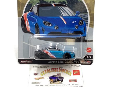 2022 Hot wheels car culture Auto Strasse Alpine A110 5 5 256E on Sale