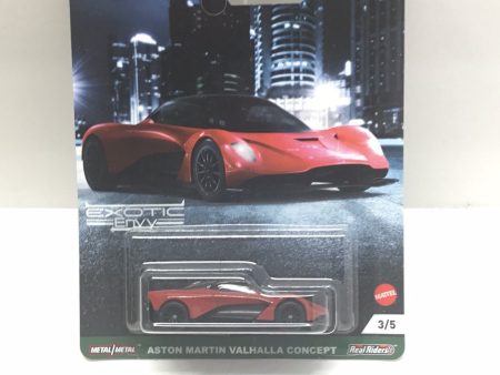 2021 Hot wheels car culture Exotic Envy Aston Martin Valhalla Concept 243G Online now