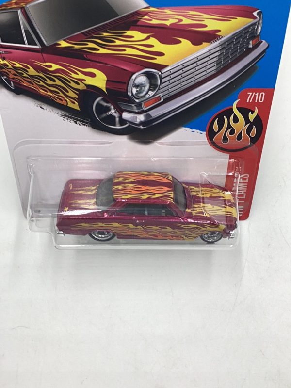 2017 hot wheels super treasure hunt 63 Chevy II W Protector Online