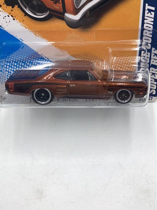 2012 hot wheels super treasure hunt #84 Dodge Coronet Super Bee W Protector Sale