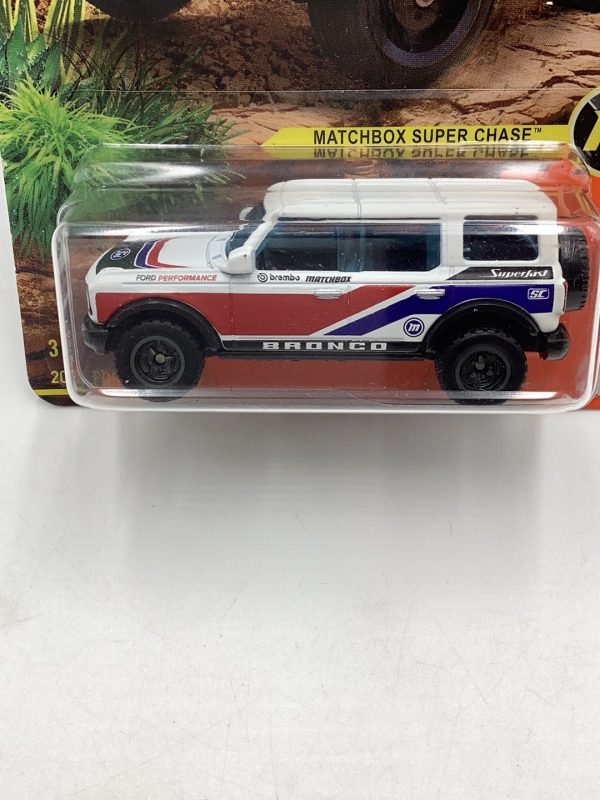 2022 matchbox Super Chase 2021 Ford Bronco VHTF NEW!!! For Discount