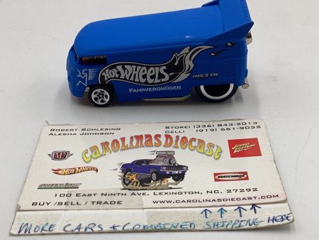 Hot wheels 40th anniversary  Volkswagen Drag Bus exclusive color  loose car For Cheap