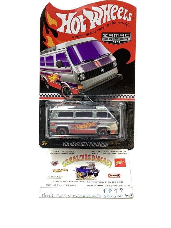 2020 Hot wheels collectors edition Volkswagen Sunagon mail in Zamac edition Real Riders Online Hot Sale