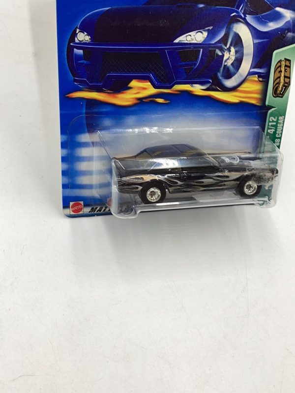 2003 Hot Wheels Treasure Hunt  #4 68 Cougar (Bent card) 65C Online Sale