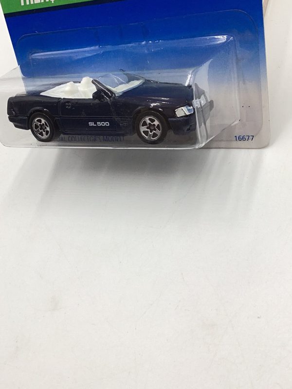 1997 Hot Wheels Treasure Hunt #580 Mercedes 500 SL #3 of 12 with protector Online now