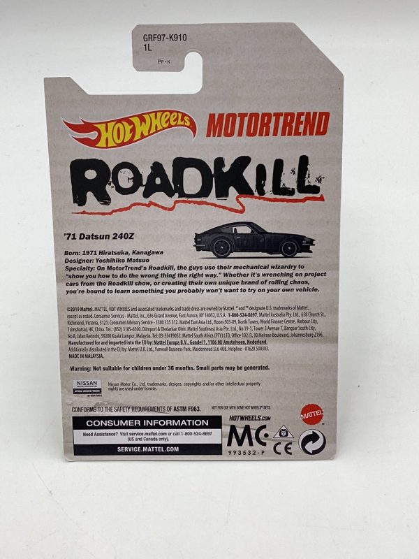 2020 Hot Wheels RLC   Motortrend Roadkill Datsun 240Z For Sale