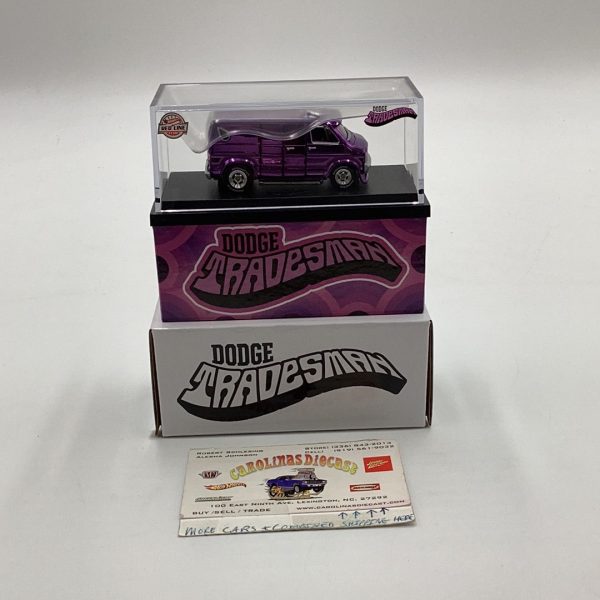 2023 Hot Wheels RLC Dodge Tradesman Van Purple 22058 30000 Hot on Sale