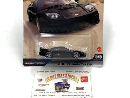 2023 Hot Wheels Car Culture Fast & Furious #5 2003 Honda NSX-R 247C Online Sale