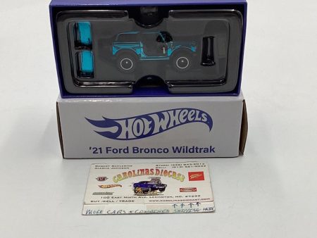 2023 Hot Wheels RLC ‘21 Ford Bronco Wildtrak Blue Sale