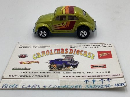 Hot Wheels 40th anniversary Volkswagen Beetle exclusive color  loose car Hot on Sale