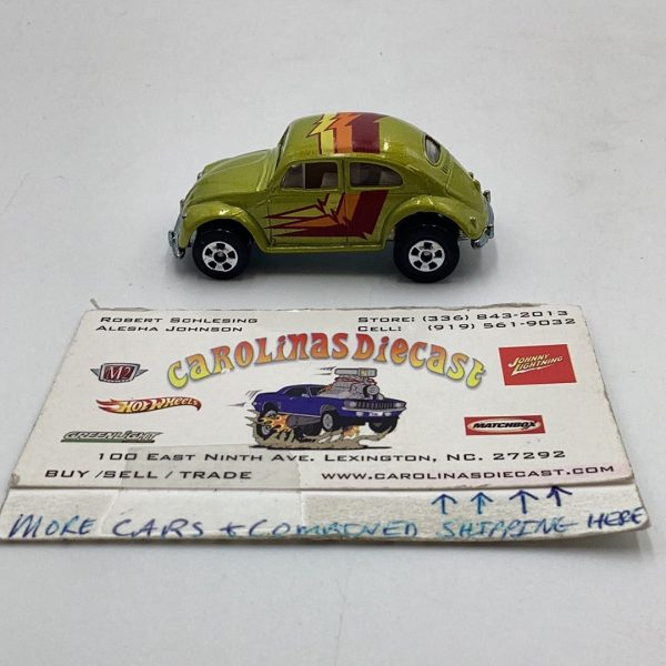 Hot Wheels 40th anniversary Volkswagen Beetle exclusive color  loose car Hot on Sale