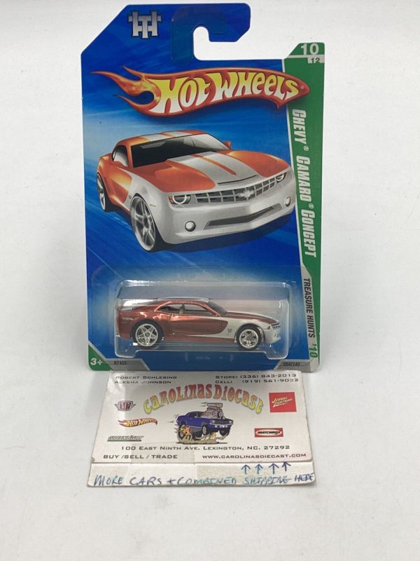 2010 hot wheels super treasure hunt Chevy Camaro Concept W Protector Hot on Sale