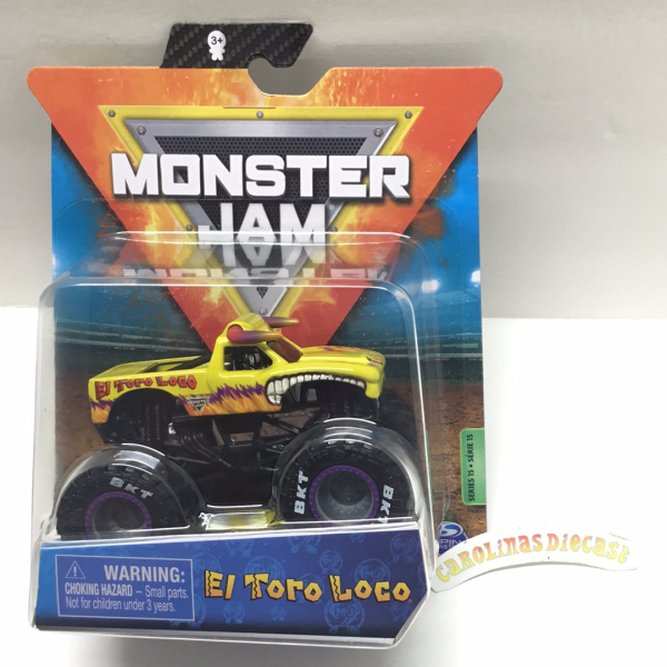 2021 monster jam Series 15 El Toro Loco 125D Hot on Sale