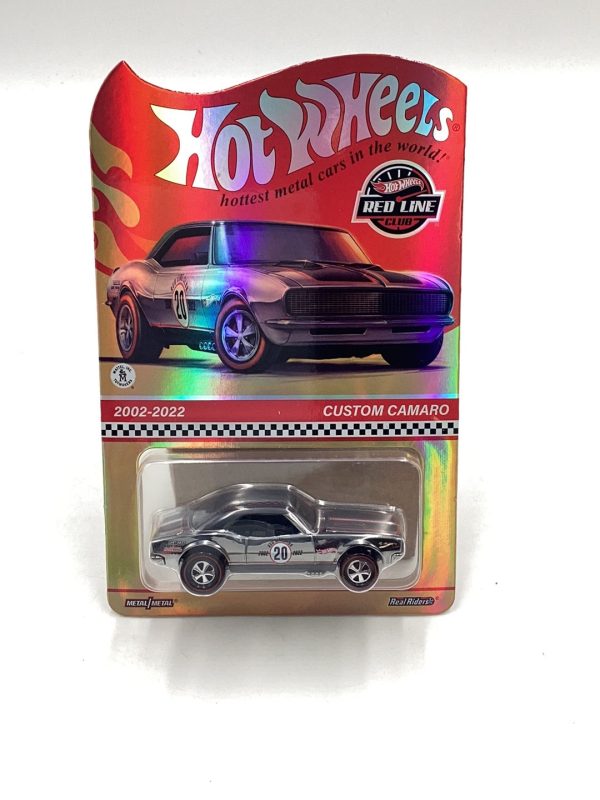 2022 Hot Wheels RLC Custom Camaro Chase Card Online Sale