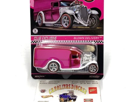 hot wheels redline club Blown Delivery RLC Supply