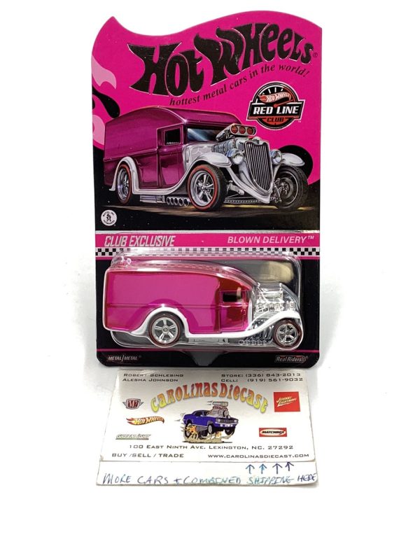 hot wheels redline club Blown Delivery RLC Supply