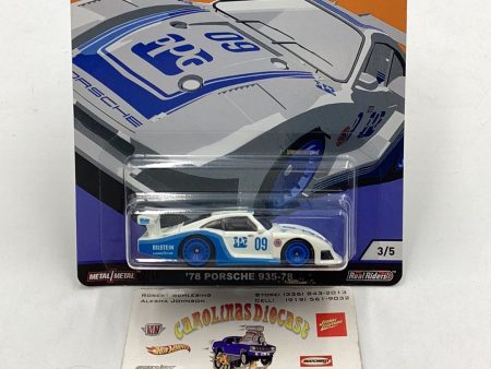 Hot wheels car culture silhouettes 78 Porsche 935–78 253B Online Hot Sale