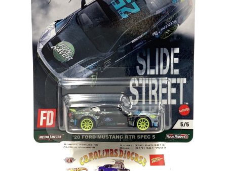 2021 Hot wheels car culture Slide Street #5 20 Ford Mustang RTR Spec 5 Sale