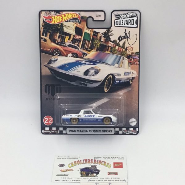 Hot Wheels Boulevard #22 1968 Mazda Cosmo Sport mad mike 260D Hot on Sale