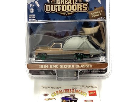 Greenlight 1984 GMC Sierra Classic green machine CHASE Hot on Sale