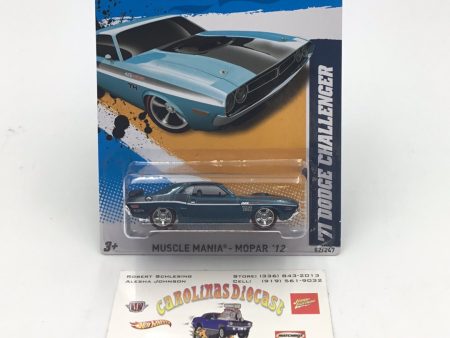 2012 hot wheels super treasure hunt #82 71 Dodge Challenger W Protector Discount