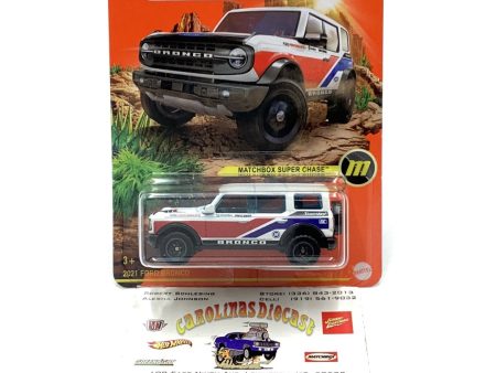 2022 matchbox Super Chase 2021 Ford Bronco VHTF NEW!!! For Discount