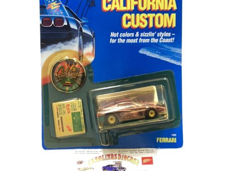 1989 Hot Wheels California Custom Ferrari real riders Online now