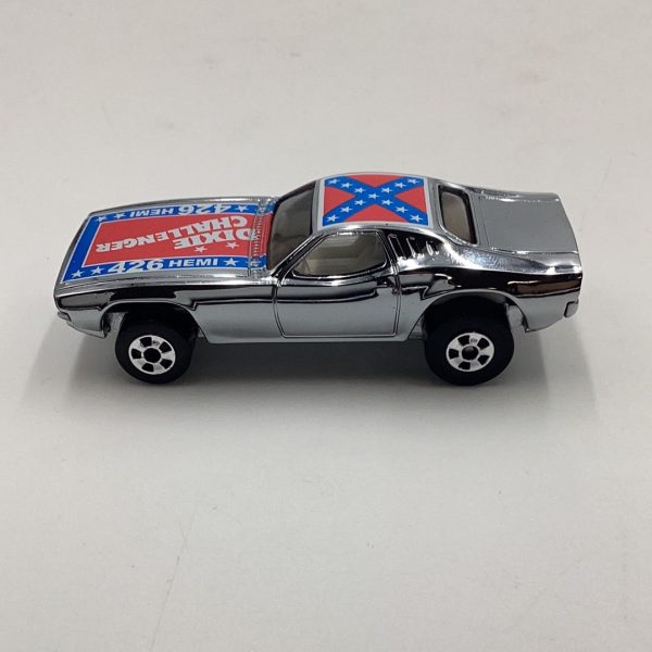 Hot Wheels 40th anniversary Dixie Challenger Chrome exclusive loose car VHTF For Cheap