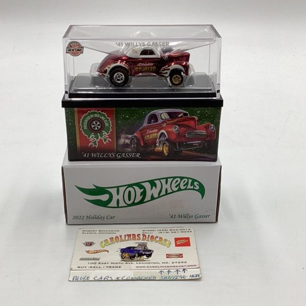 2022 Hot Wheels RLC Holiday ‘41 Willys Gasser 21371 30000 Online