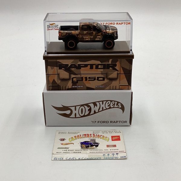 2021 Hot Wheels RLC ‘17 Ford Raptor Camo 17434 25000 Online Sale