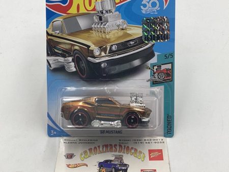 2018 hot wheels super treasure hunt 68 Mustang factiry sealed sticker W Protector Hot on Sale