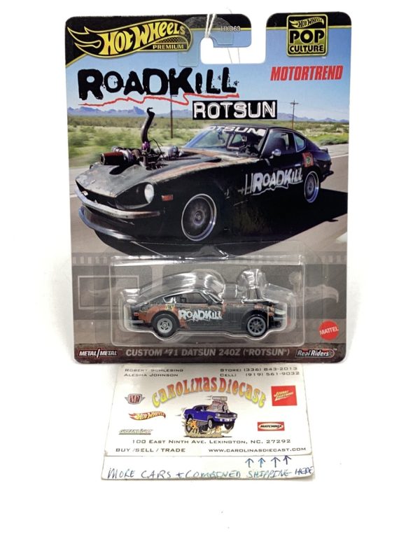 2024 Hot Wheels Roadkill Rotsun Custom Datsun 240Z ROTSUN 257F Sale